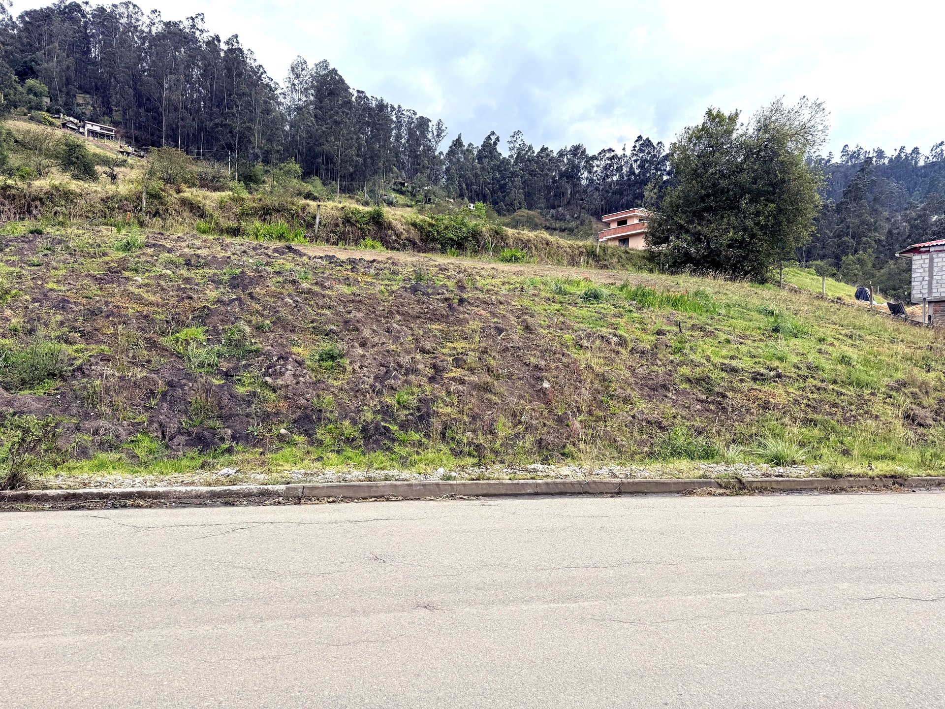 Terreno en venta en Nazón, Biblián - vista general